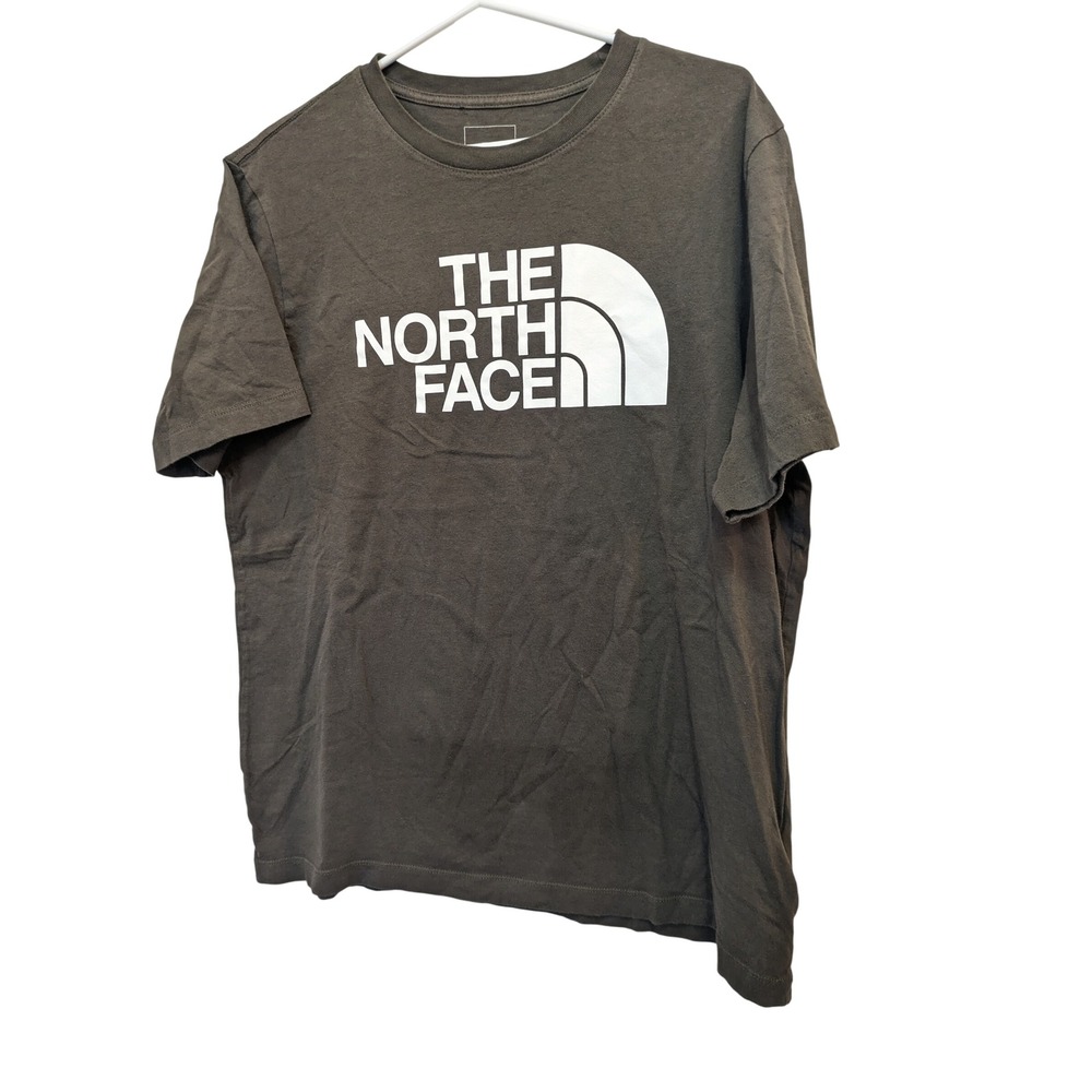 The North Face Men's L Cotton Black Graphic Logo T-Shirt Casual‎ Outdoor Hiking
